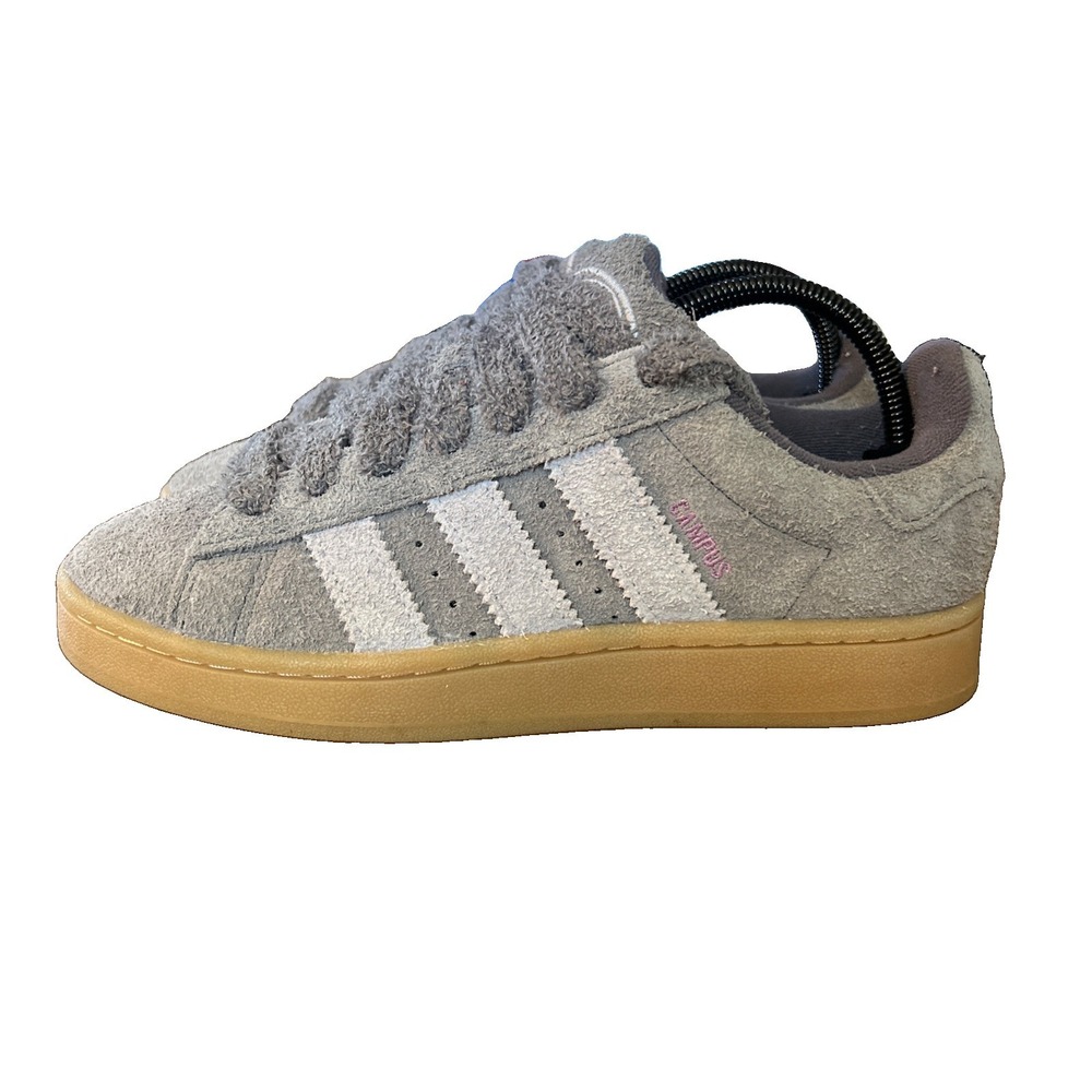 Adidas Campus 00s Womens Sneakers Size 8 Gray Puffy Laces IG2118